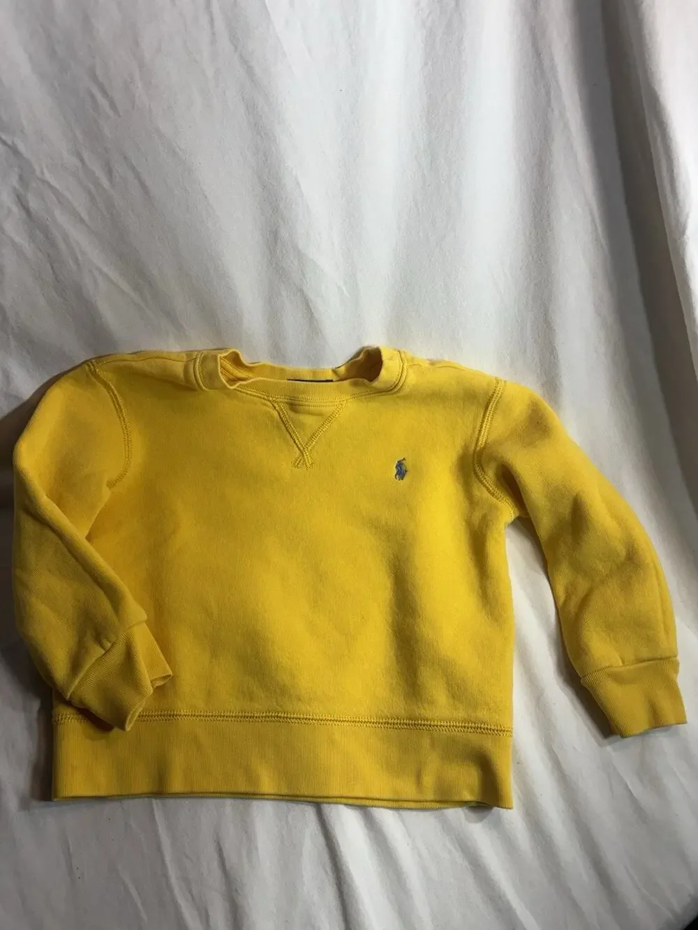 Ralph Lauren Polo Children’s Sweater Size 3 Yellow
